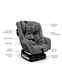 Nuna Rava Refined Secure Convertible Car Seat - Uncomplicated Design For Reliable Car Ride Safety