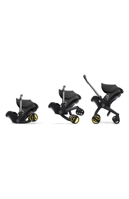 NovaBaby Convertible Infant Car Seat And Compact Stroller System With Base - Air Travel Certified For Easy Airports