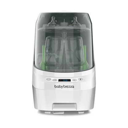 Baby Brezza Bottle Washer Pro - Automatic Cleaning Sterilizing And Drying With 20 High Pressure Jets