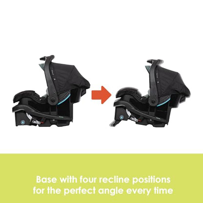 Baby Trend EZ Ride Travel System With EZ Lift Infant Car Seat Dash Pink One Hand Fold All Terrain Wheels