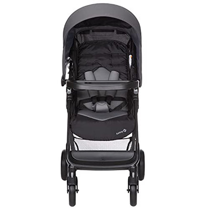 Safety 1st Smooth Ride Travel System Stroller With OnBoard FLX Infant Car Seat Easy Install And Large Canopy