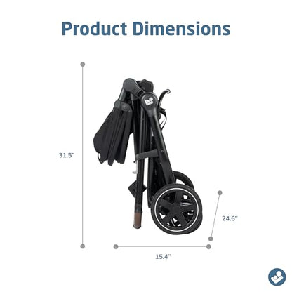Maxi-Cosi Zelia Luxe 5 In 1 Modular Travel System With Mico Luxe Infant Car Seat