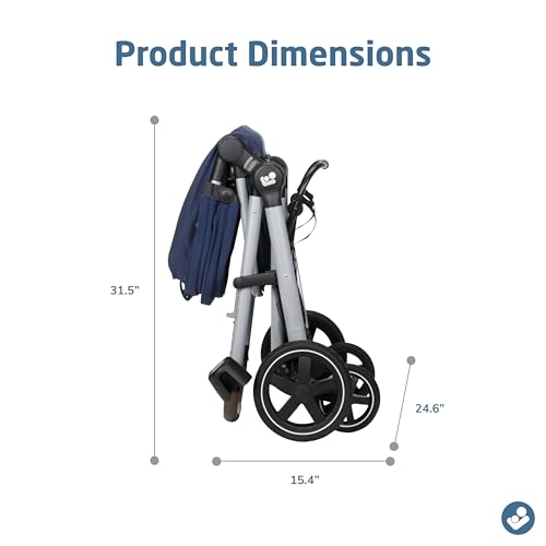 Maxi-Cosi Zelia Luxe 5 In 1 Modular Travel System With Mico Luxe Infant Car Seat