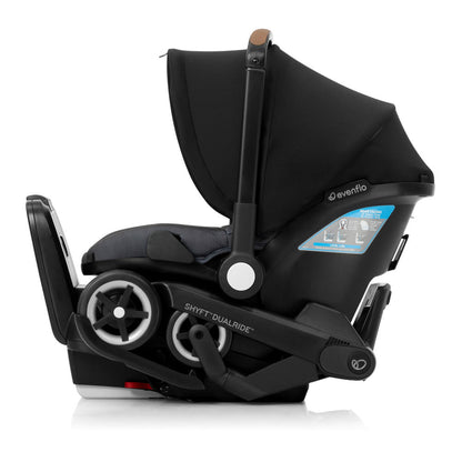 Evenflo Shyft DualRide With Carryall Storage Infant Car Seat And Stroller - One Step Car Seat To Stroller Conversion