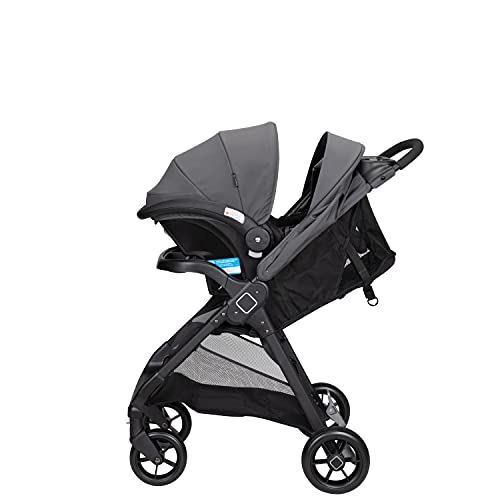 Safety 1st Smooth Ride Travel System Stroller With OnBoard FLX Infant Car Seat Easy Install And Large Canopy