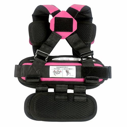 RideSafer Portable Car Seat Small Black Lightweight For Travel And Everyday Child Safety