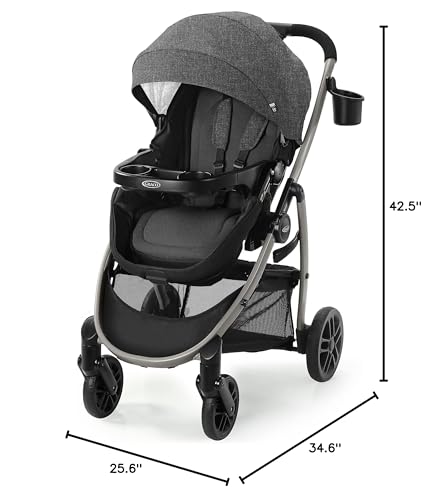 Graco Modes Pramette Travel System 3in1 Infant Car Seat Stroller