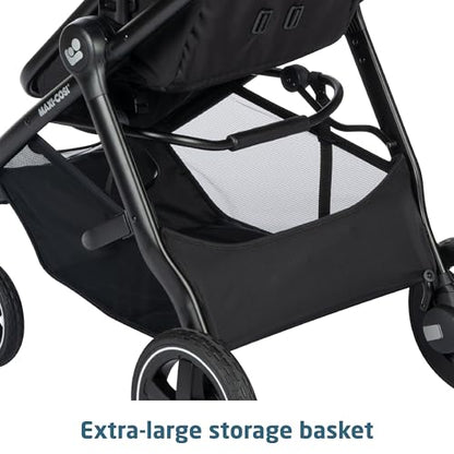 Maxi-Cosi Zelia Luxe 5 In 1 Modular Travel System With Mico Luxe Infant Car Seat