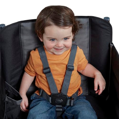 Radio Flyer Convertible Wagon For Kids With Adjustable Handle Cup Holder And Canopy