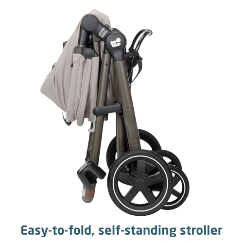 Maxi-Cosi Zelia Luxe 5 In 1 Modular Travel System With Mico Luxe Infant Car Seat