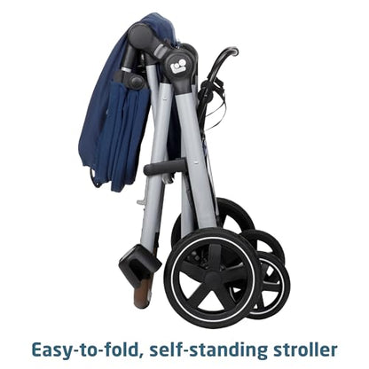 Maxi-Cosi Zelia Luxe 5 In 1 Modular Travel System With Mico Luxe Infant Car Seat