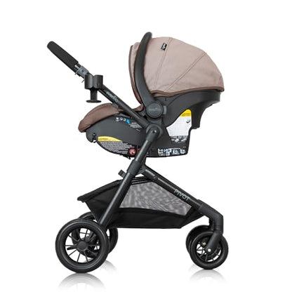 Evenflo Pivot Modular Travel System With LiteMax Infant Car Seat