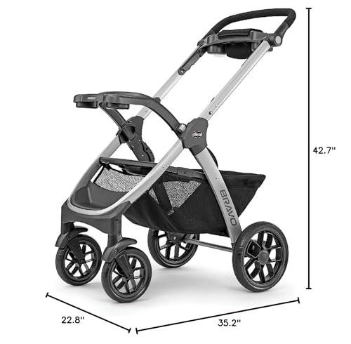 Chicco Bravo Trio Travel System With KeyFit 30 Car Seat And Base