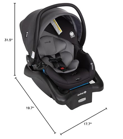 Safety 1st Smooth Ride Travel System Stroller With OnBoard FLX Infant Car Seat Easy Install And Large Canopy