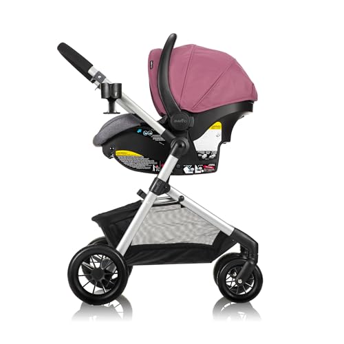 Evenflo Pivot Modular Travel System With LiteMax Infant Car Seat