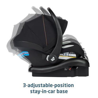 Maxi-Cosi Zelia Luxe 5 In 1 Modular Travel System With Mico Luxe Infant Car Seat