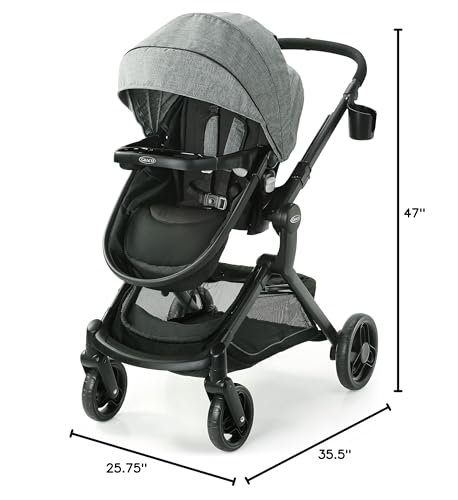 Graco Modes Nest Travel System With Slide2Me Height Adjustable Seat