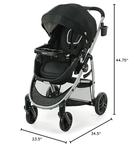 Graco Modes Pramette Travel System 3in1 Infant Car Seat Stroller