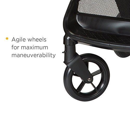 Safety 1st Smooth Ride Travel System Stroller With OnBoard FLX Infant Car Seat Easy Install And Large Canopy