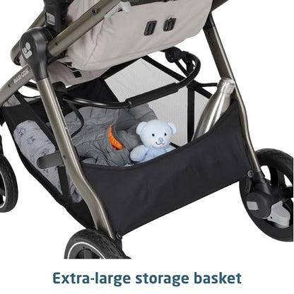Maxi-Cosi Zelia Luxe 5 In 1 Modular Travel System With Mico Luxe Infant Car Seat