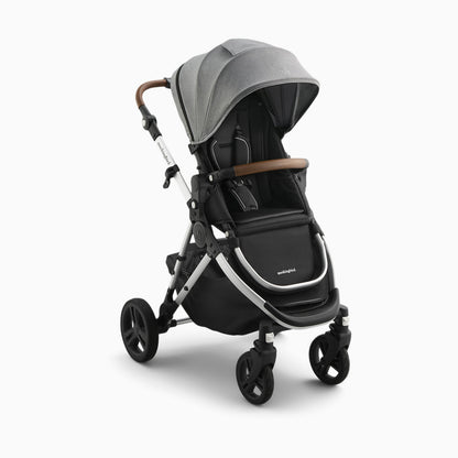 Mockingbird Single Stroller 3.0 - Premium Lie Flat Bassinet And Car Seat Adapter Compatibility