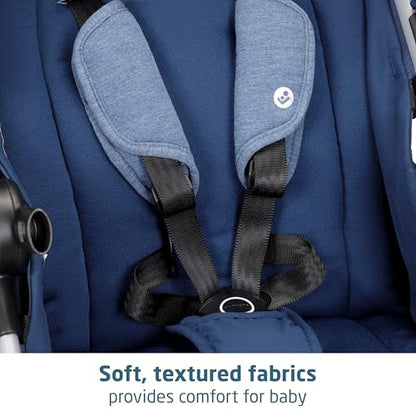 Maxi-Cosi Zelia Luxe 5 In 1 Modular Travel System With Mico Luxe Infant Car Seat