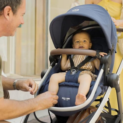 Maxi-Cosi Zelia Luxe 5 In 1 Modular Travel System With Mico Luxe Infant Car Seat