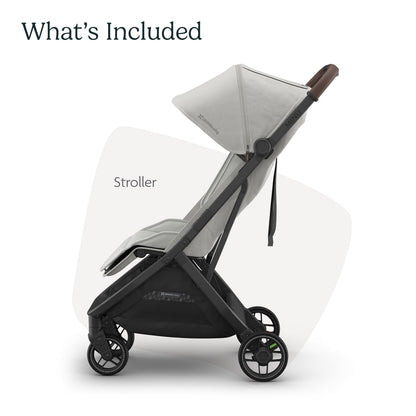 UPPAbaby Minu V3 Travel Stroller Lightweight One Hand Fold For Easy Overhead Travel