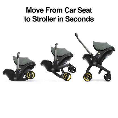 Doona Car Seat and Stroller Travel System All in One Easy Fold