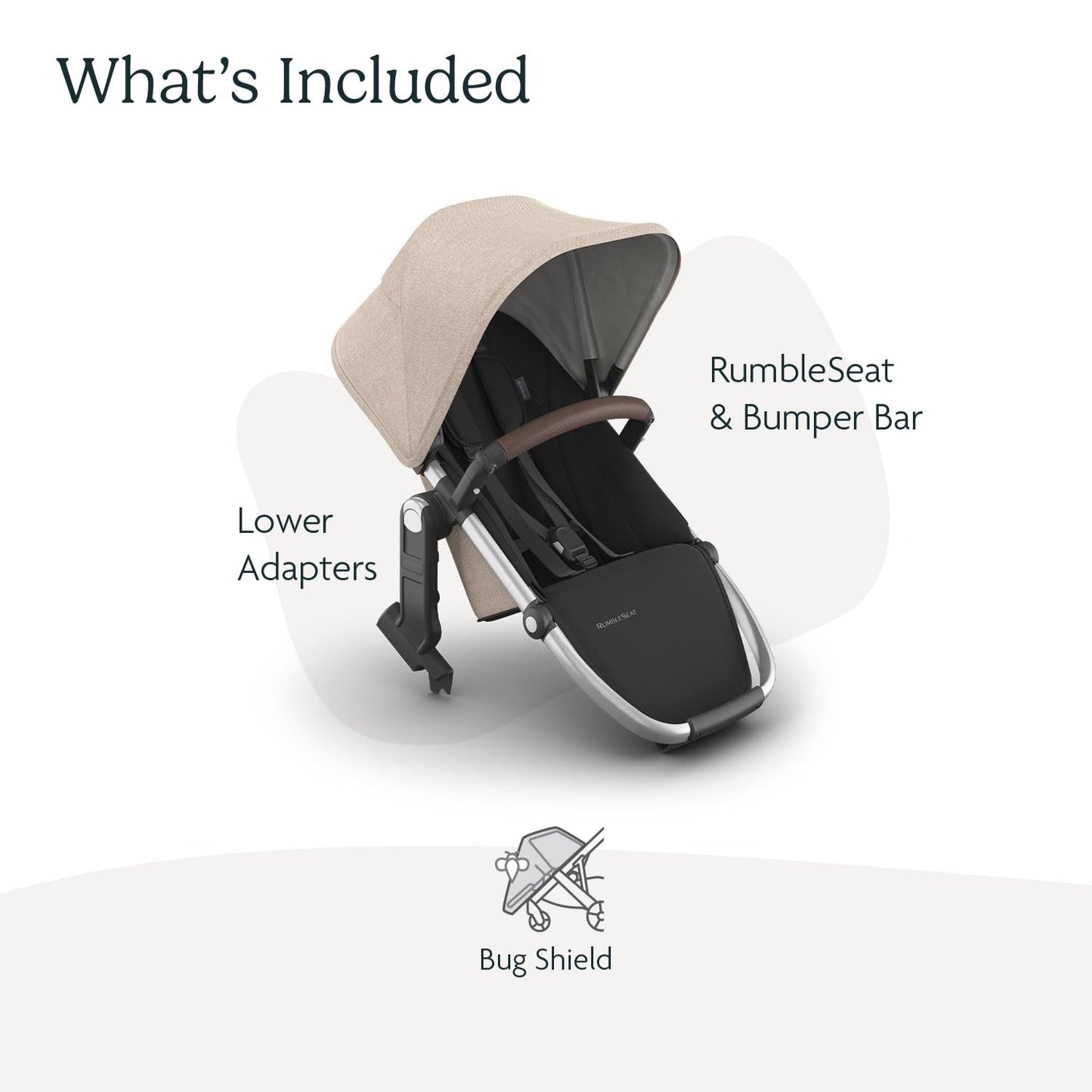 RumbleSeat V3 Second Seat For Vista Adapters Included All Weather