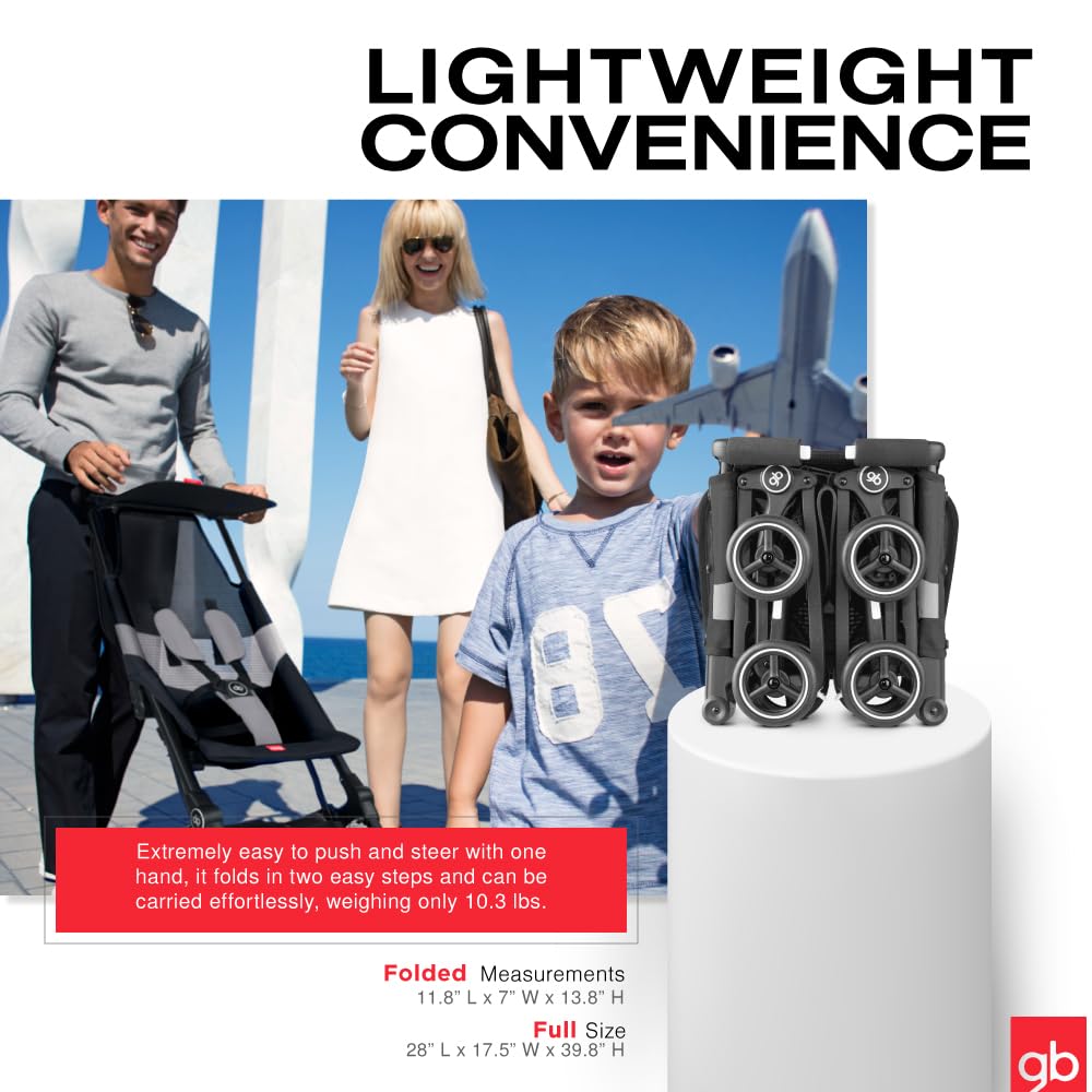 Gb Pockit All-Terrain Stroller Ultra Compact Design