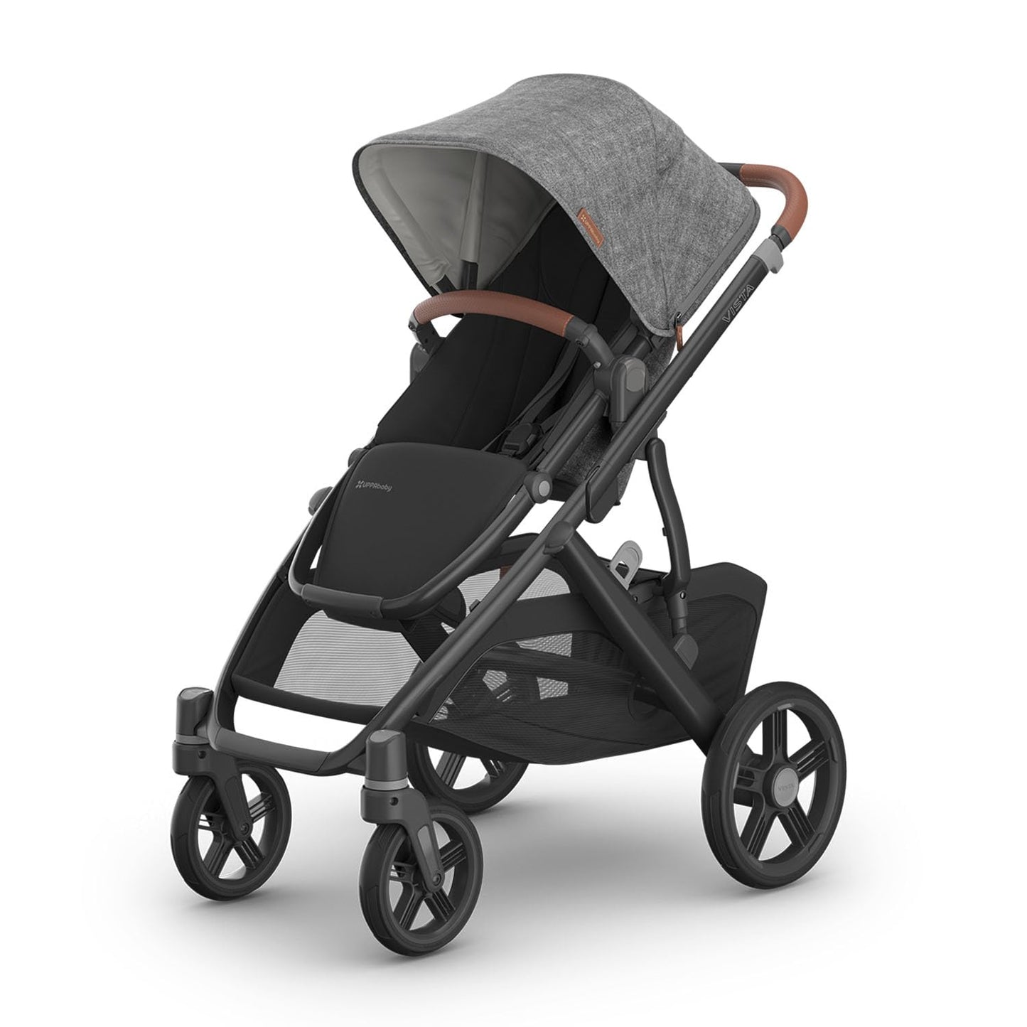 UPPAbaby Vista V3 Convertible Stroller Converts Single To Double