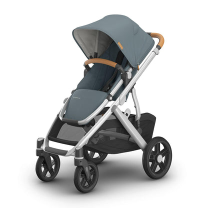 UPPAbaby Vista V3 Convertible Stroller Converts Single To Double
