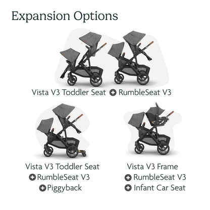 RumbleSeat V3 Second Seat For Vista Adapters Included All Weather