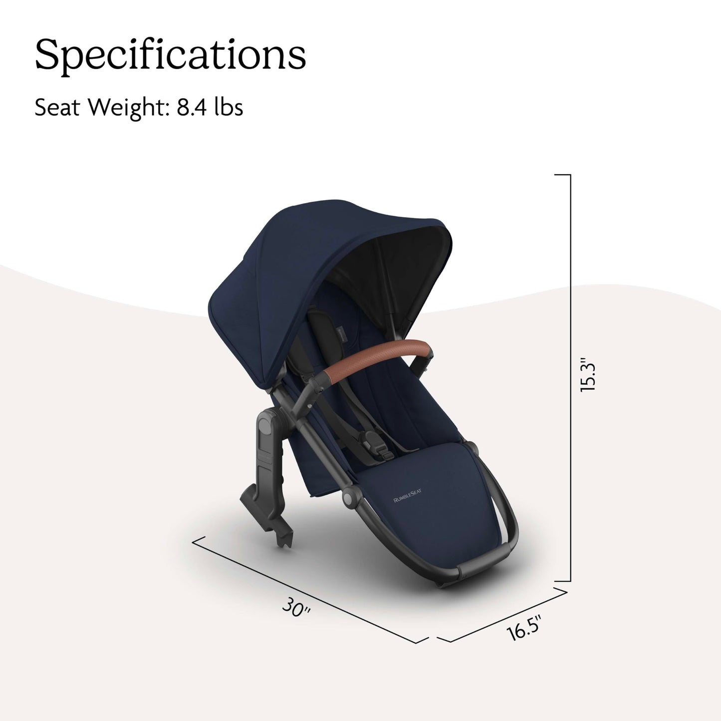 RumbleSeat V3 Second Seat For Vista Adapters Included All Weather