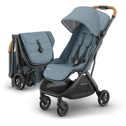 UPPAbaby Minu V3 Travel Stroller Lightweight One Hand Fold For Easy Overhead Travel