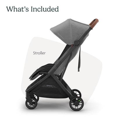 UPPAbaby Minu V3 Travel Stroller Lightweight One Hand Fold For Easy Overhead Travel