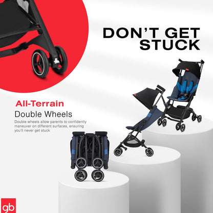 Gb Pockit All-Terrain Stroller Ultra Compact Design