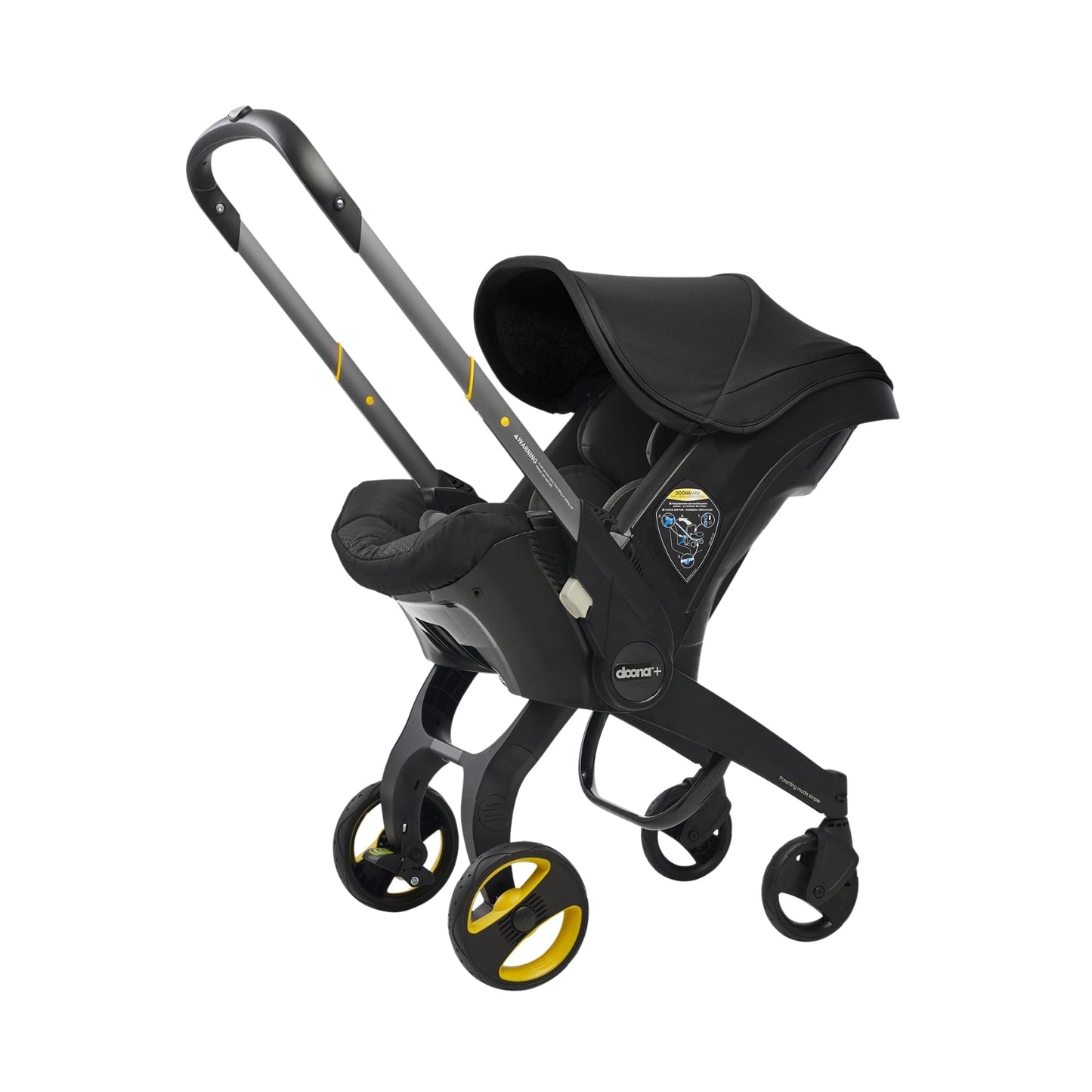Doona Car Seat and Stroller Travel System All in One Easy Fold