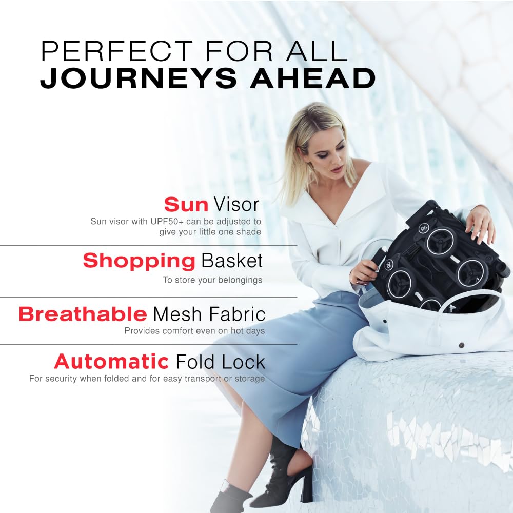 Gb Pockit All-Terrain Stroller Ultra Compact Design