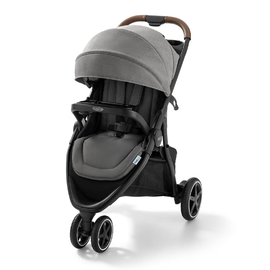 Graco Outpace LX All-Terrain 3-Wheel Stroller Travel System Ready One-Hand Fold In-Seat Suspension
