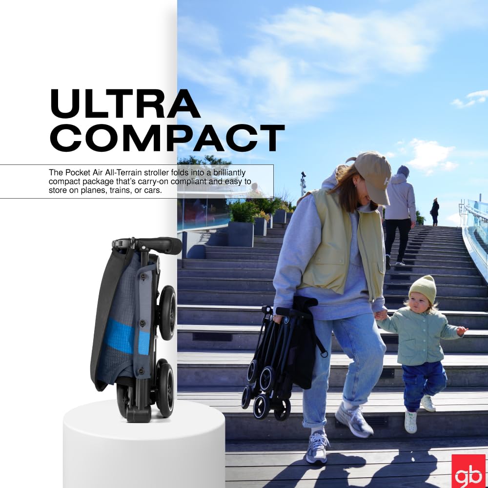 Gb Pockit All-Terrain Stroller Ultra Compact Design