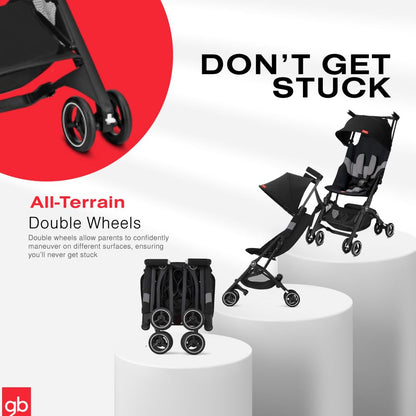 Gb Pockit All-Terrain Stroller Ultra Compact Design