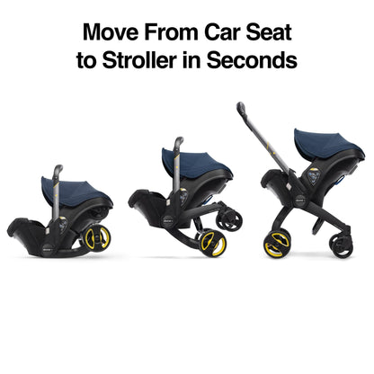 Doona Car Seat and Stroller Travel System All in One Easy Fold