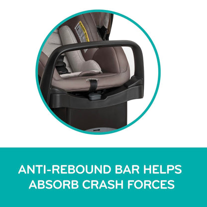 Evenflo Pivot Modular Travel System With LiteMax Infant Car Seat