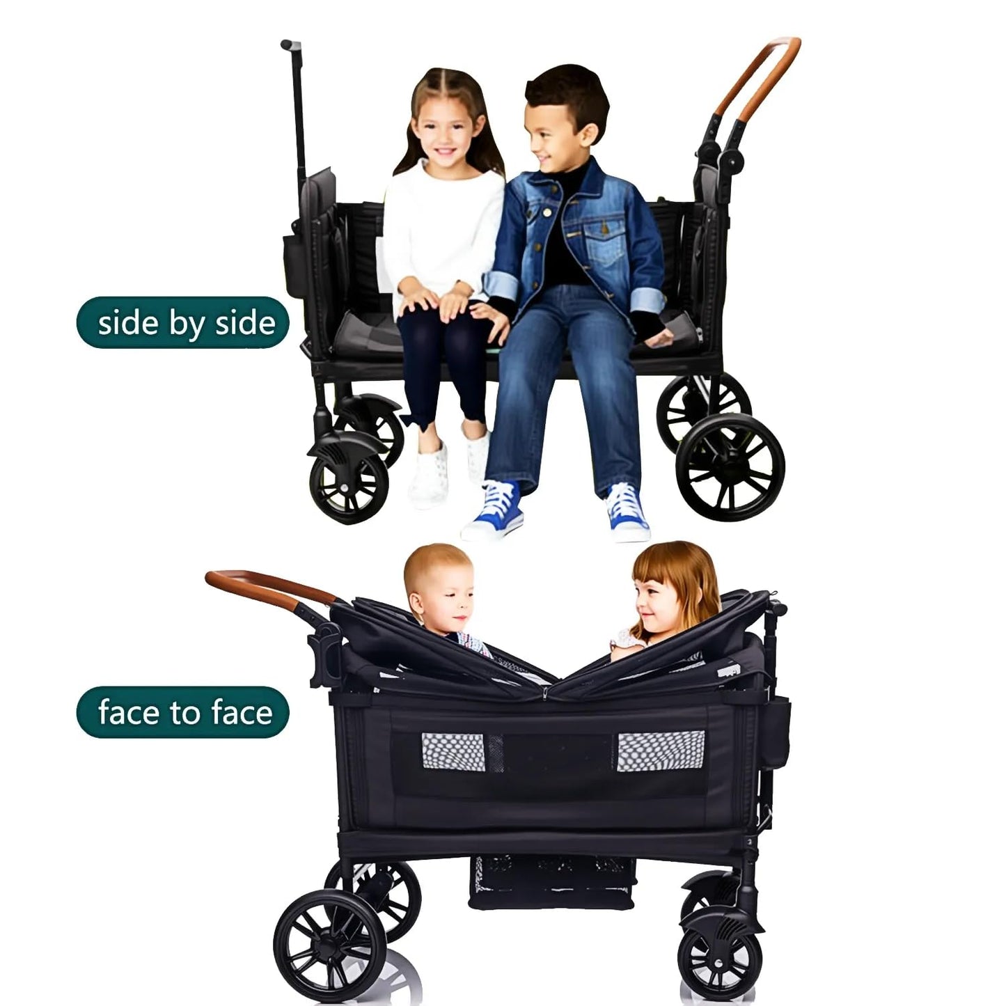 Wagon Stroller For Two All Terrain Travel