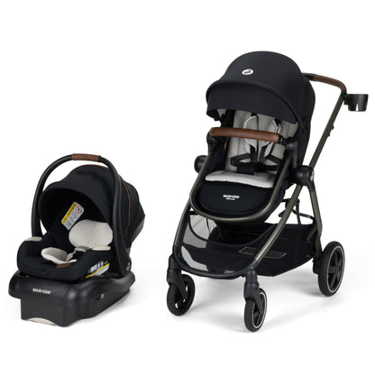 Maxi-Cosi Zelia Luxe 5 In 1 Modular Travel System With Mico Luxe Infant Car Seat