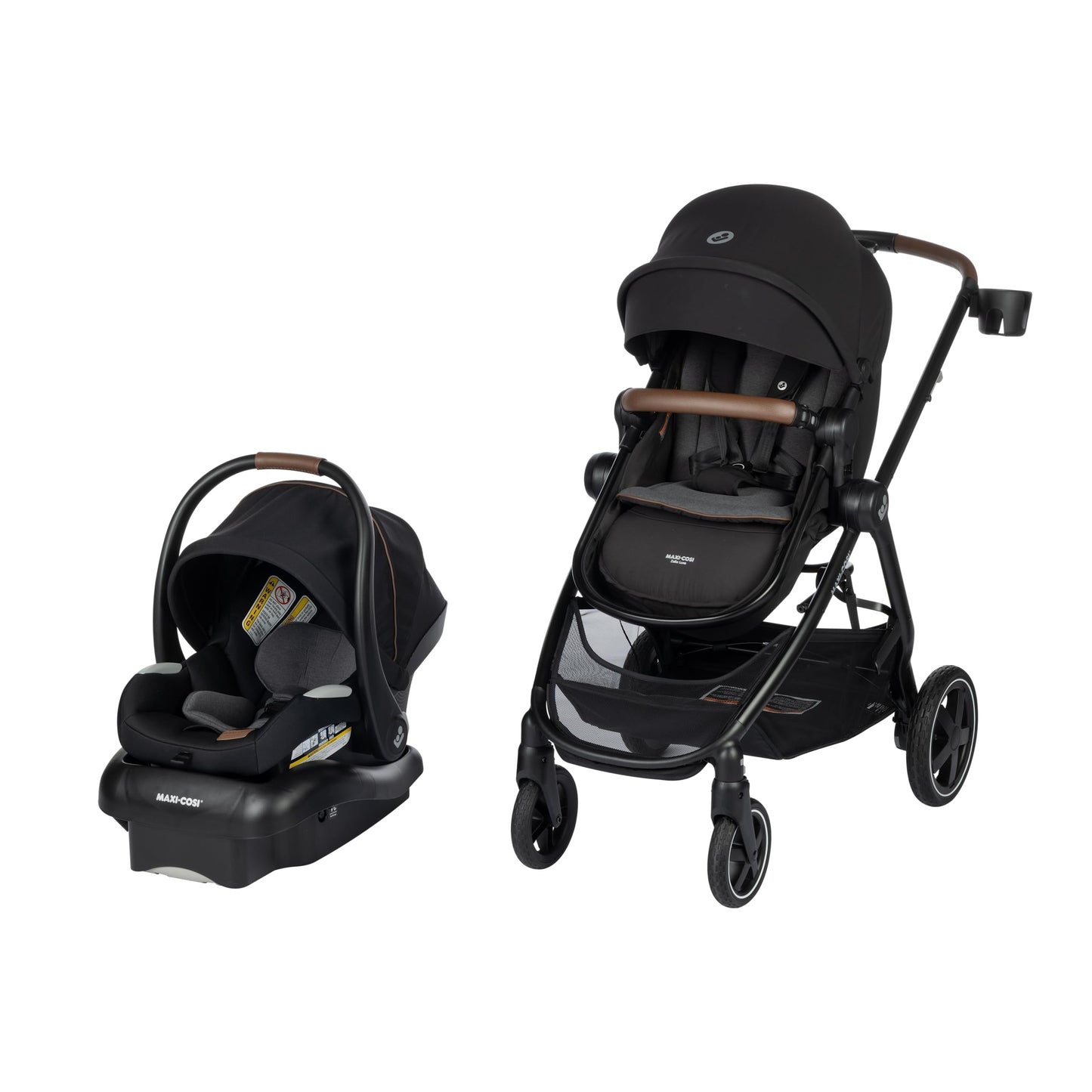 Maxi-Cosi Zelia Luxe 5 In 1 Modular Travel System With Mico Luxe Infant Car Seat