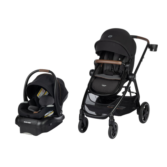 Maxi-Cosi Zelia Luxe 5 In 1 Modular Travel System With Mico Luxe Infant Car Seat
