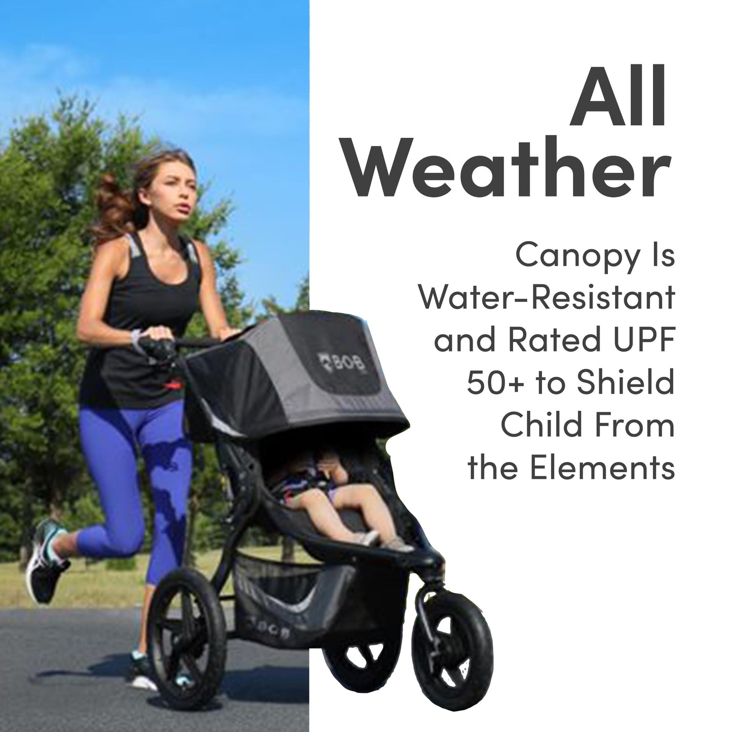 Bob Gear Revolution Flex 3.0 Duallie Jogging Stroller with Suspension